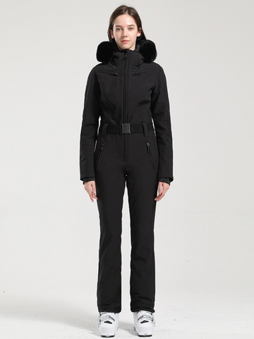 Gsou Snow Classic Faux-Fur Ski Jumpsuit - Women's