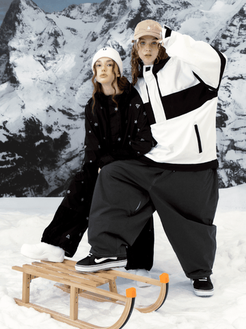 Hellystudio Black Snow Fleece Jacket - Unisex