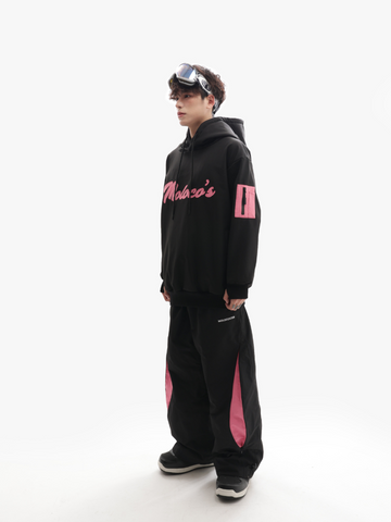 Molocoster Pink Crest Pullover Hoodie - Unisex