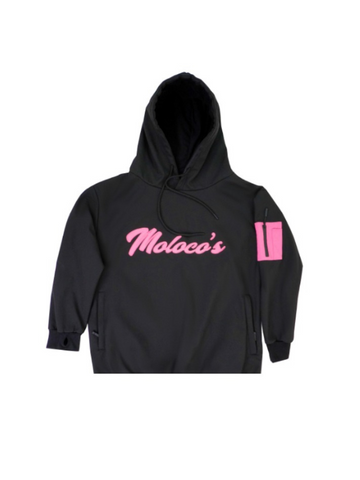 Molocoster Pink Crest Pullover Hoodie - Unisex