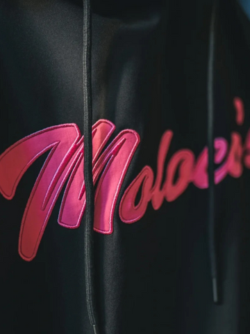 Molocoster Pink Crest Pullover Hoodie - Unisex
