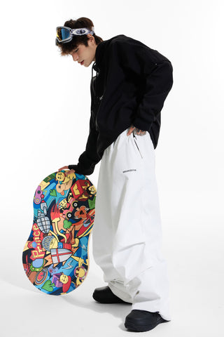 Molocoster Three Dimensional Baggy Snow Pants - Unisex