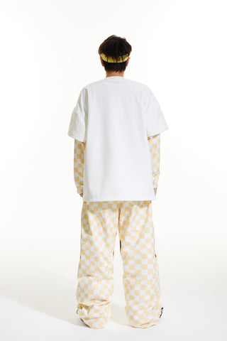 Molocoster Chess Pattern Snow Suit - Men's