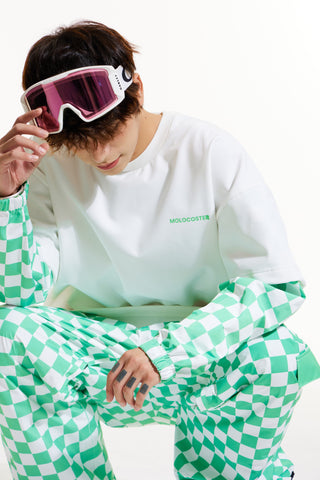 Molocoster Chess Pattern Snow Suit - Men's