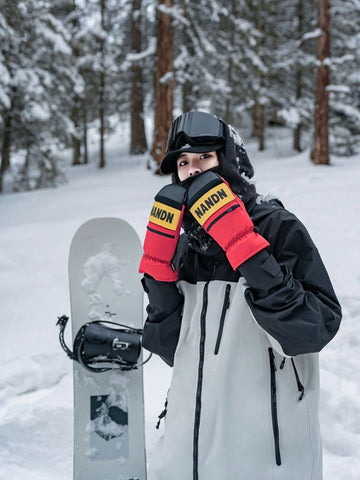 NANDN Winter Powder Snow Mittens