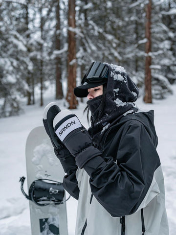 NANDN Winter Powder Snow Mittens