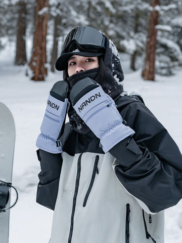 NANDN Winter Powder Snow Mittens
