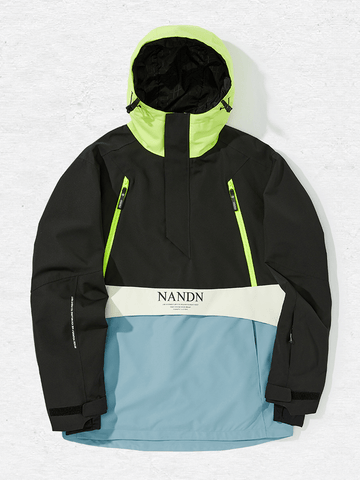 NANDN Insulated Colorblock Hood Jacket - Men's