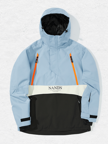 NANDN Insulated Colorblock Hood Jacket - Men's