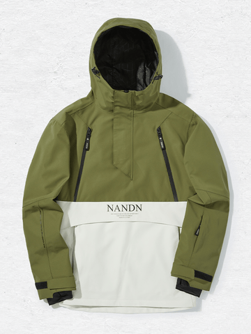 NANDN Insulated Colorblock Hood Jacket - Men's