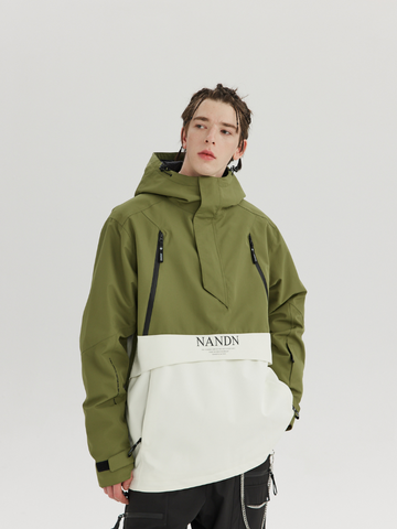 NANDN Insulated Colorblock Hood Jacket - Men's
