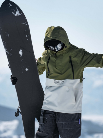 NANDN Insulated Colorblock Hood Jacket - Men's