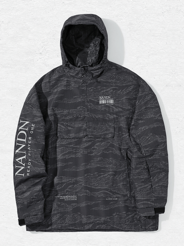 NANDN Outerwear Ski Pullover Shell Jacket - Men's