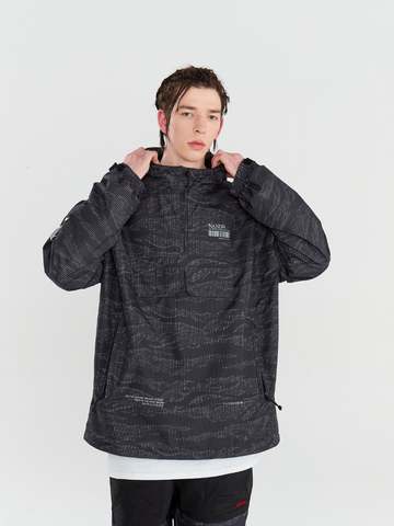 NANDN Outerwear Ski Pullover Shell Jacket - Men's