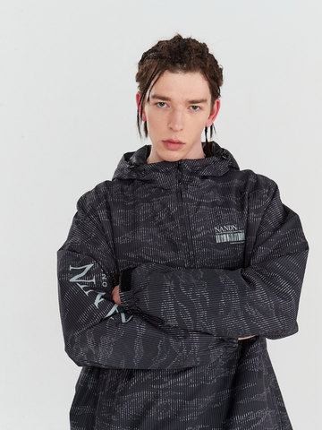 NANDN Outerwear Ski Pullover Shell Jacket - Men's