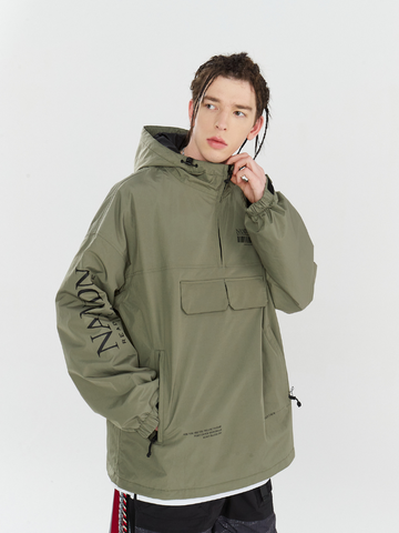 NANDN Outerwear Ski Pullover Shell Jacket - Men's