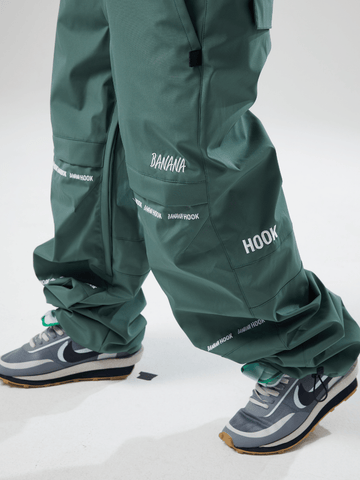 Tolasmik X Banana Hook Premium Green Bib Pants - Unisex