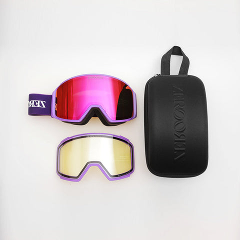 Tolasmik Zero Catcher Magnetic Ski Goggles