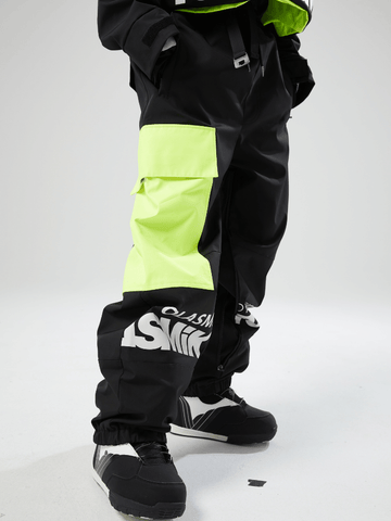 Tolasmik Baggy Style Cargo Snow Pants - Unisex