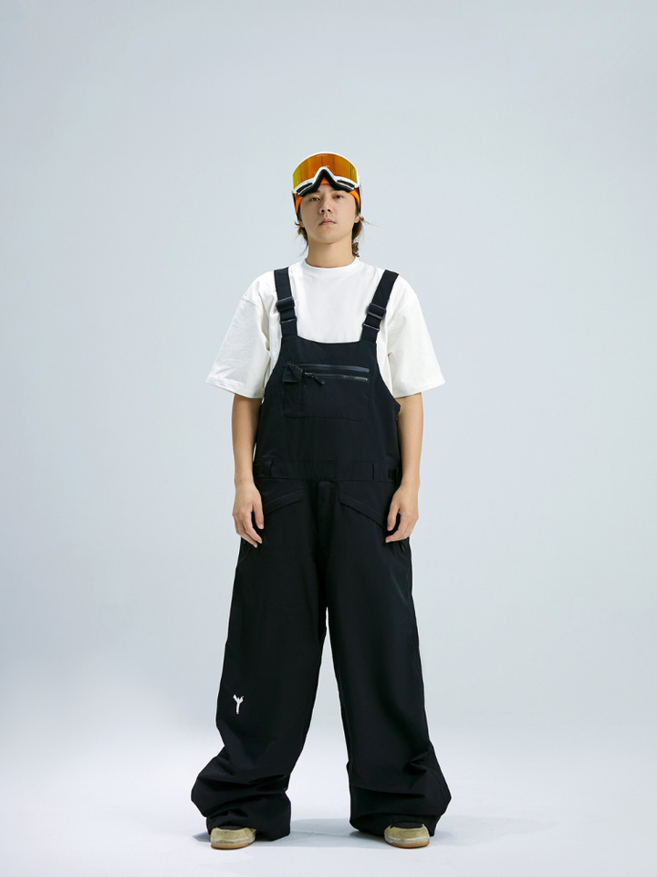 ride central snowboarding bibs Kids' Snow Bib waterproof and reinforced with Cordura HP 300D fabric Columbia Adventure Ride II Kids