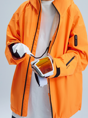 Winter Ticket Freeski Oversized Shell Jacket - Unisex