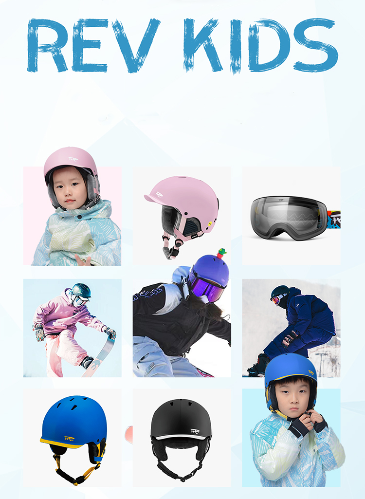 REV children's ski/snowboard helmets - RAKU-Snowsports
