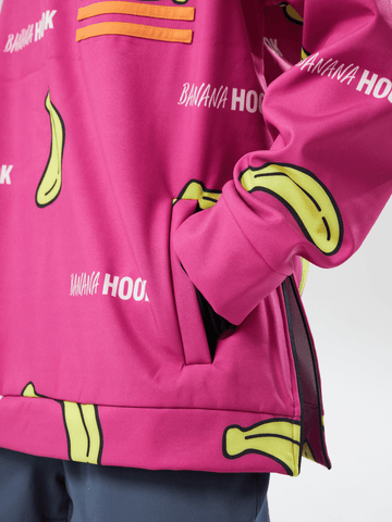 Tolasmik x Banana Hook Fruit Logo Pullover Fleece Hoodie - RAKU-Snowsports