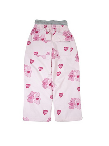 Molocoster Pink Rabbit Fleece Snow Suit