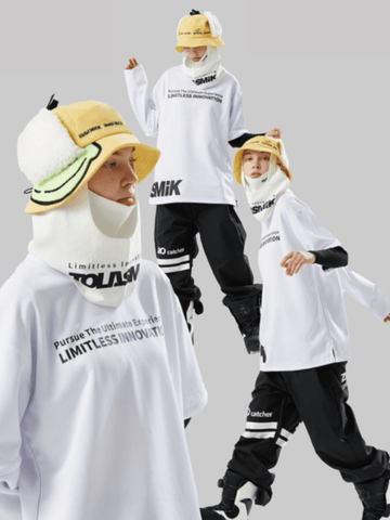 Tolasmik QUICK-DRY Sweatshirt - White Seris - RAKU-Snowsports
