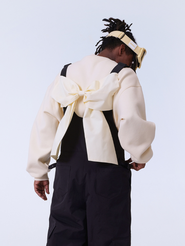 RenChill Chic Bow Fleece Sweater Pullover - Snowears-snowboarding skiing jacket pants accessories