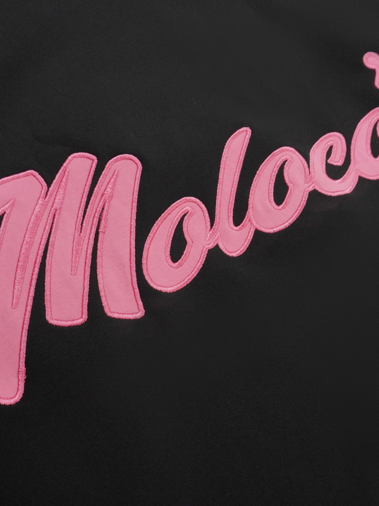 Molocoster Pink Crest Pullover Hoodie
