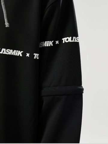 Tolasmik QUICK-DRY Sweatshirt - Black Seris - RAKU-Snowsports