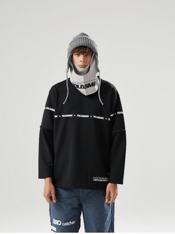 Tolasmik QUICK-DRY Sweatshirt - Black Seris - RAKU-Snowsports