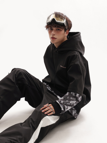 Molocoster Faux Sleeve Pullover Hoodie - Snowears-snowboarding skiing jacket pants accessories