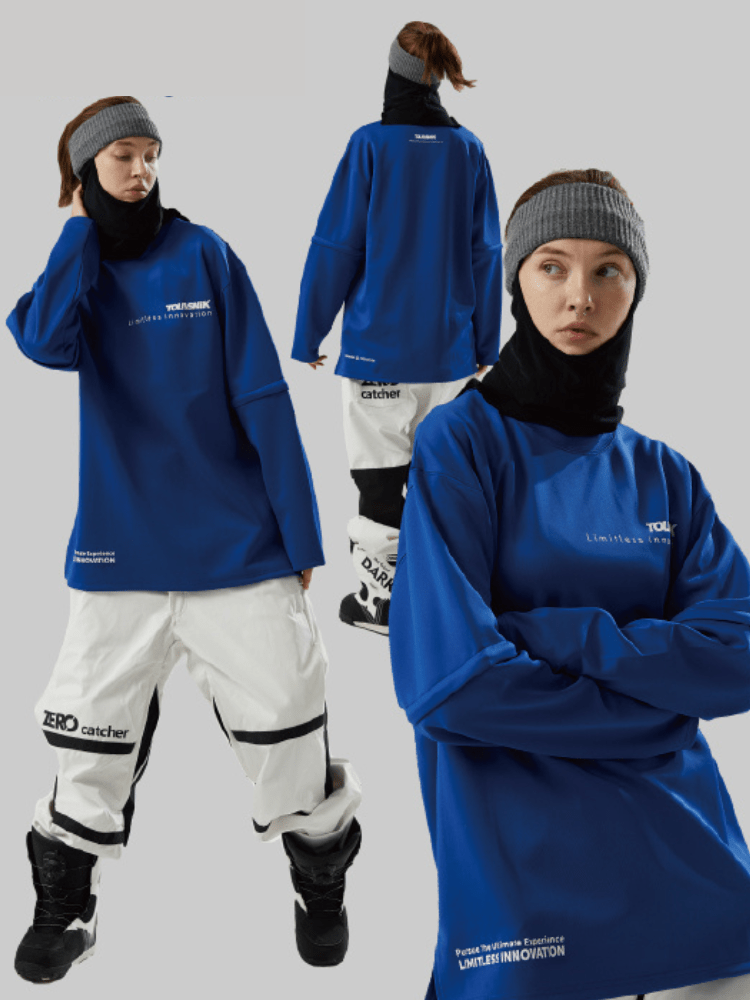 Tolasmik QUICK-DRY Sweatshirt - Navy Seris - RAKU-Snowsports