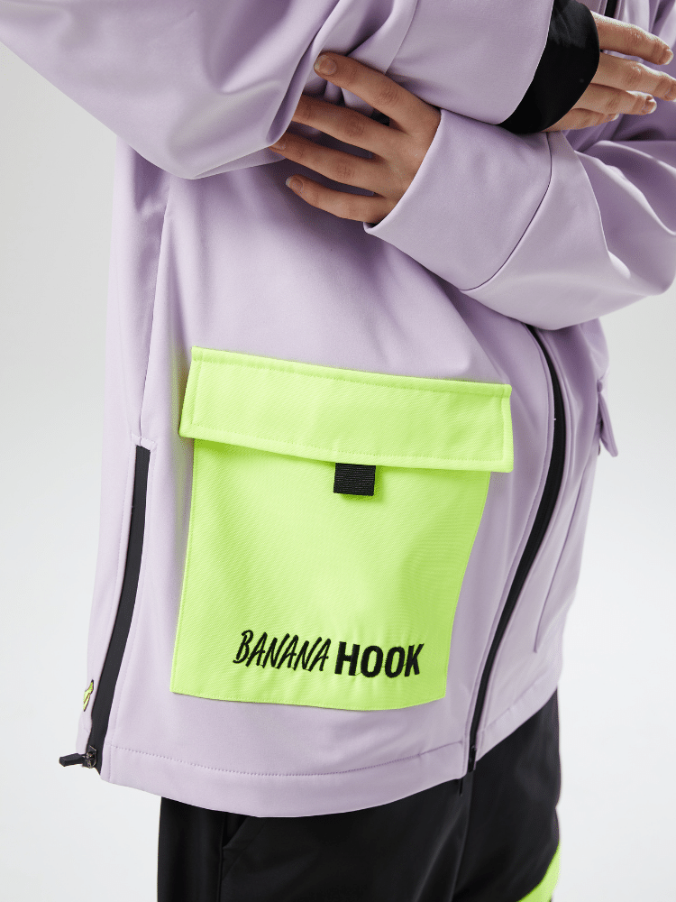 Tolasmik X Banana Hook Logo Hood Jacket - RAKU-Snowsports