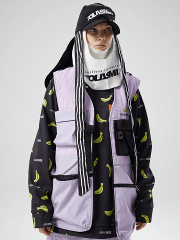 Tolasmik x Banana Hook 23 Colorblock Waistcoat - RAKU-Snowsports