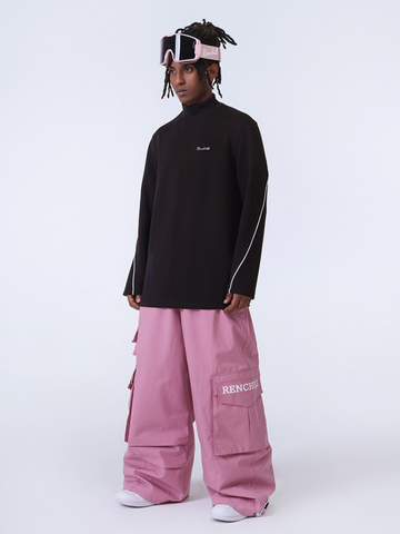 RenChill Black Base Layer Sweater Pullover - Snowears-snowboarding skiing jacket pants accessories