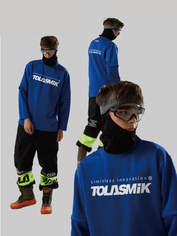 Tolasmik QUICK-DRY Sweatshirt - Navy Seris - RAKU-Snowsports