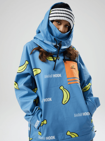 Tolasmik x Banana Hook Fruit Logo Pullover Fleece Hoodie - RAKU-Snowsports