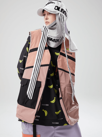 Tolasmik x Banana Hook 23 Colorblock Waistcoat - RAKU-Snowsports