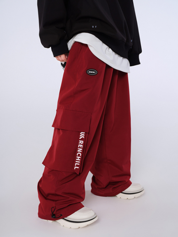Renchill Wine Baggy Style Snow Pants - Snowears-snowboarding skiing jacket pants accessories