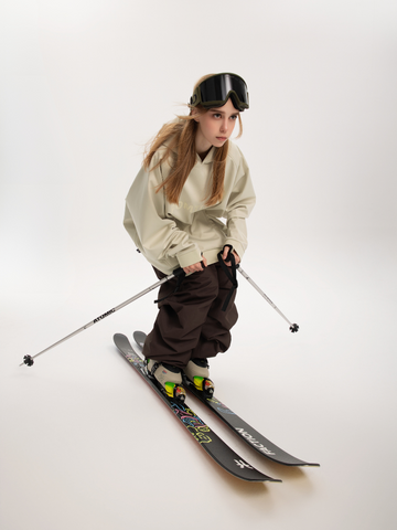 POMT CleanF Wrinkle Baggy Snow Pants - Snowears-snowboarding skiing jacket pants accessories