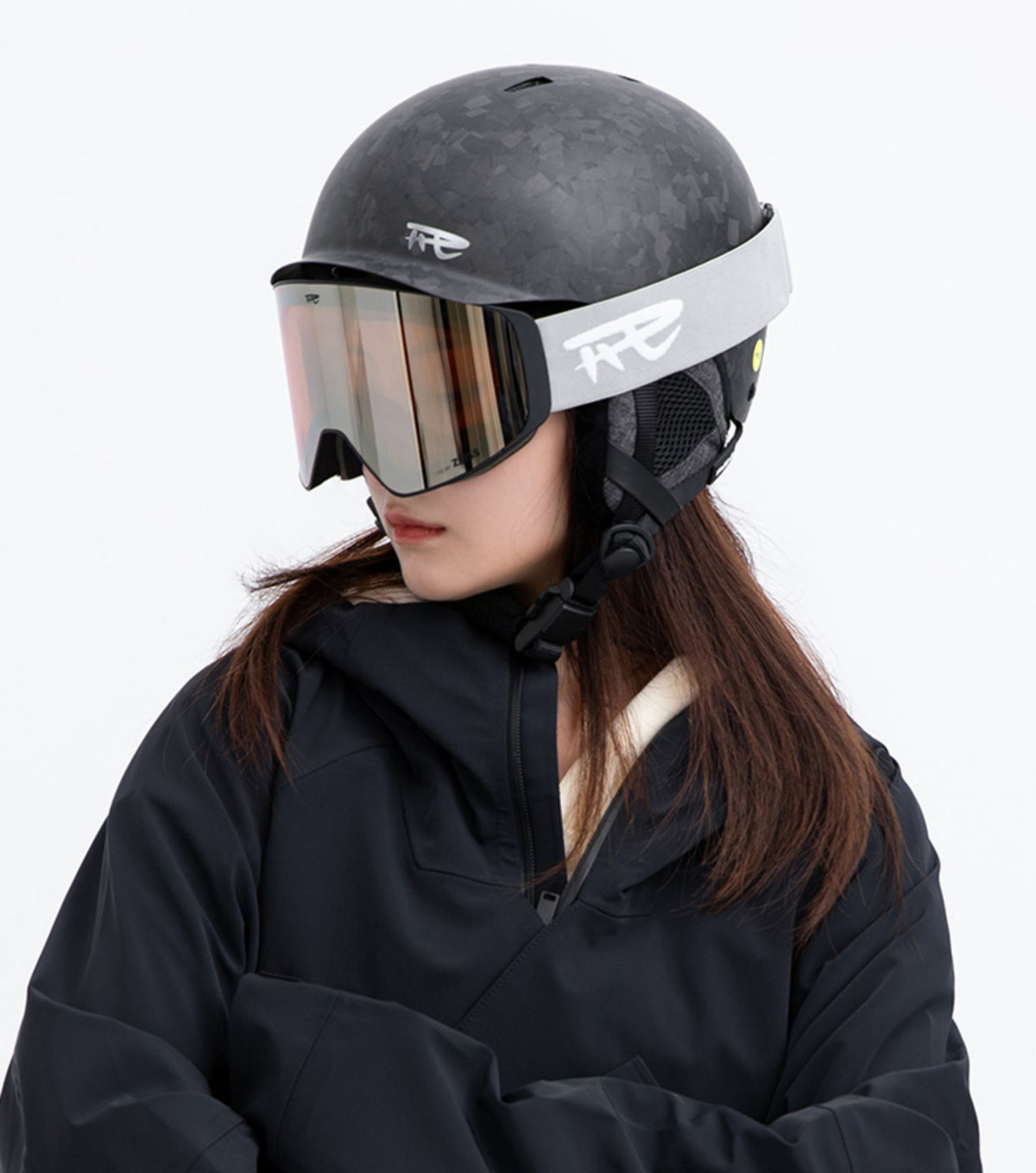 REV forged carbon fiber helmet - RAKU-Snowsports