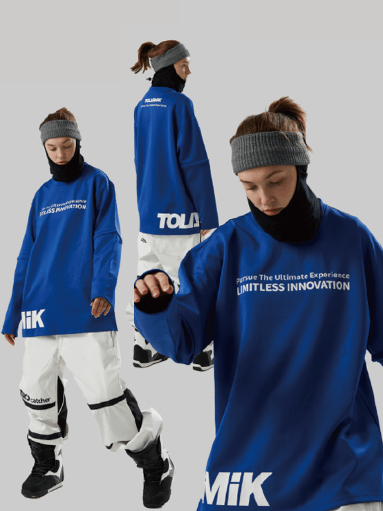 Tolasmik QUICK-DRY Sweatshirt - Navy Seris - RAKU-Snowsports