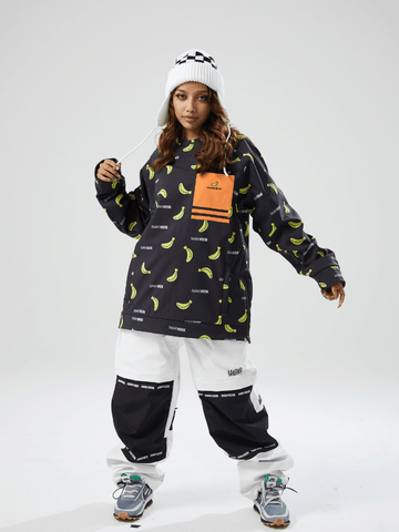 Tolasmik x Banana Hook Small Bananas Pullover Fleece Hoodie - RAKU-Snowsports