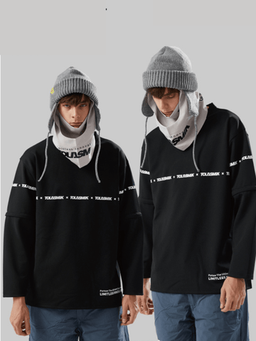 Tolasmik QUICK-DRY Sweatshirt - Black Seris - RAKU-Snowsports