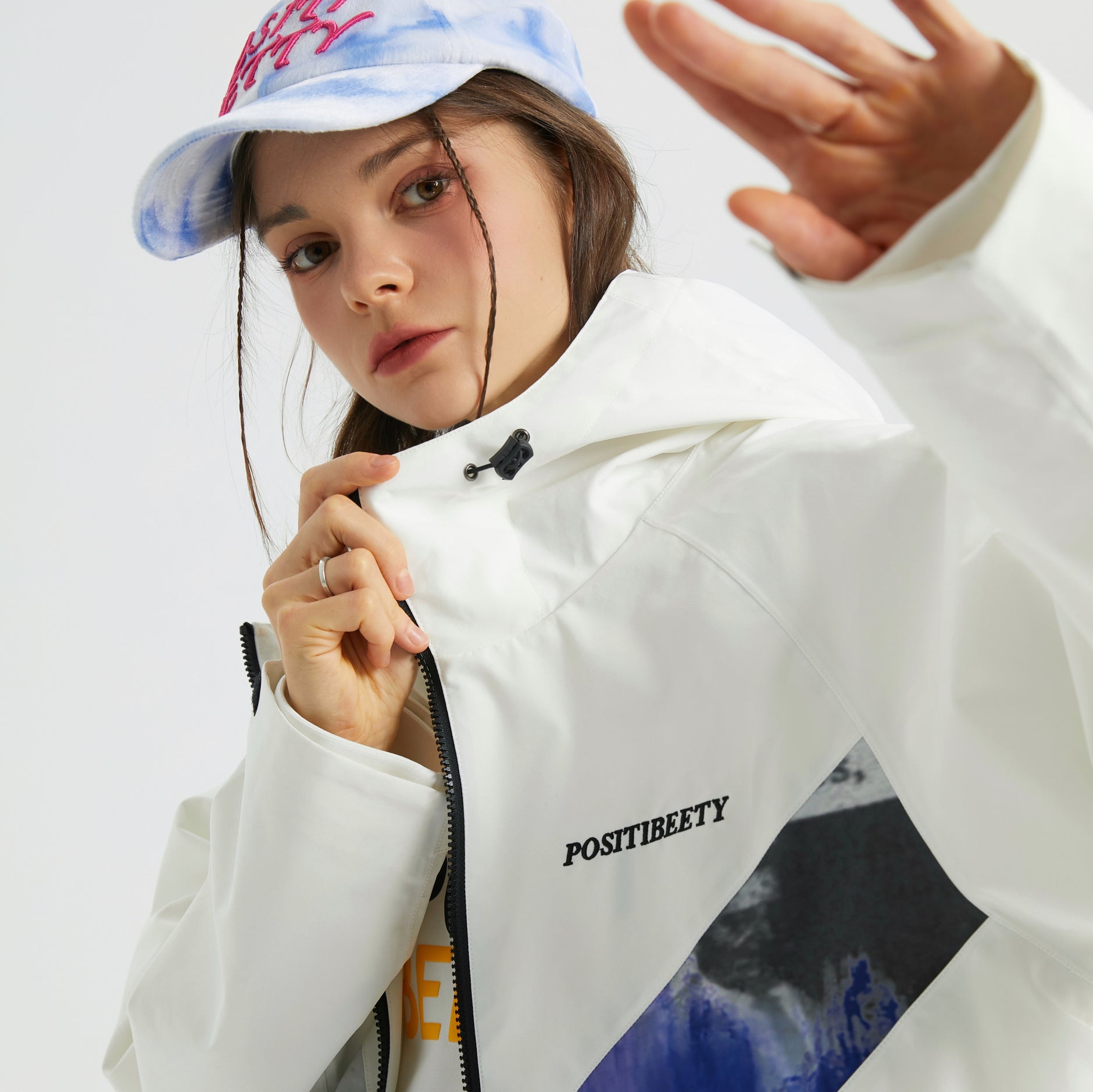 スノーボード harlaut TWO-TONE JACKET - POLICE BLUE スノーボード