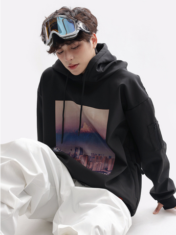 Molocoster Mount Thermal Pullover Hoodie - Snowears-snowboarding skiing jacket pants accessories