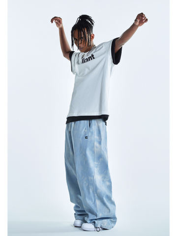 RenChill Tie-dyed Super Baggy Pants - Snowears-snowboarding skiing jacket pants accessories